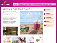 Tablet Screenshot of pointchaud.be